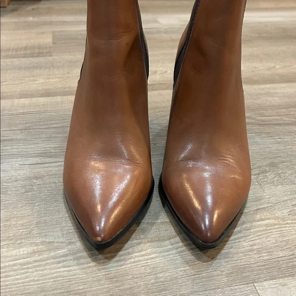 Steve Madden Brown Leather KNOXI bootie, size 8 - Picture 5 of 6